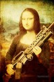 Mona Lisa mit den Armen darkyer Fantasie
